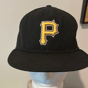 New era Pittsburgh Pirates baseball cap Authentic On Field Hat 7 1/4 Cut
